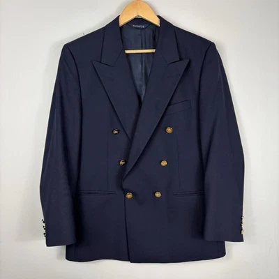 Burberry Blue Double-Breasted Suits & Blazers for Men for sale | eBay