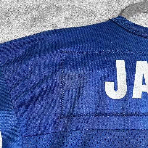 Vintage Indianapolis Colts Edgerrin James Jersey Mens XL Blue Champion #32 NFL - Picture 11 of 16