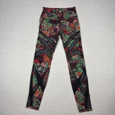 Lululemong Floral Tight Leggings 28'' Inseam High Rise Womens Size 8