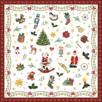 20 Papierservietten, Servietten Ornaments All Over By Ambiente | Weihnachten