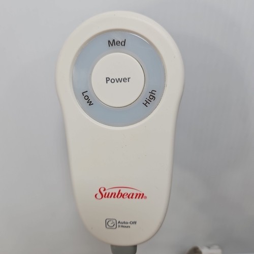 Sunbeam Electric Blanket Replacement Controller Model M85AP 180W Auto-Off