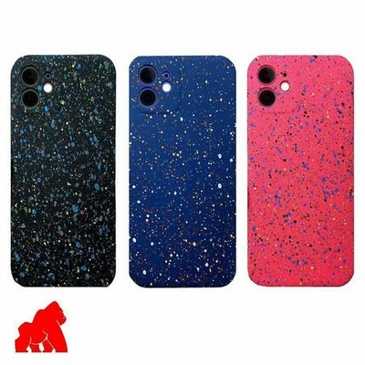 Silikon Hülle für iPhone 12 Pro Max Artwork Paint Splash Flexibel Handyhülle
