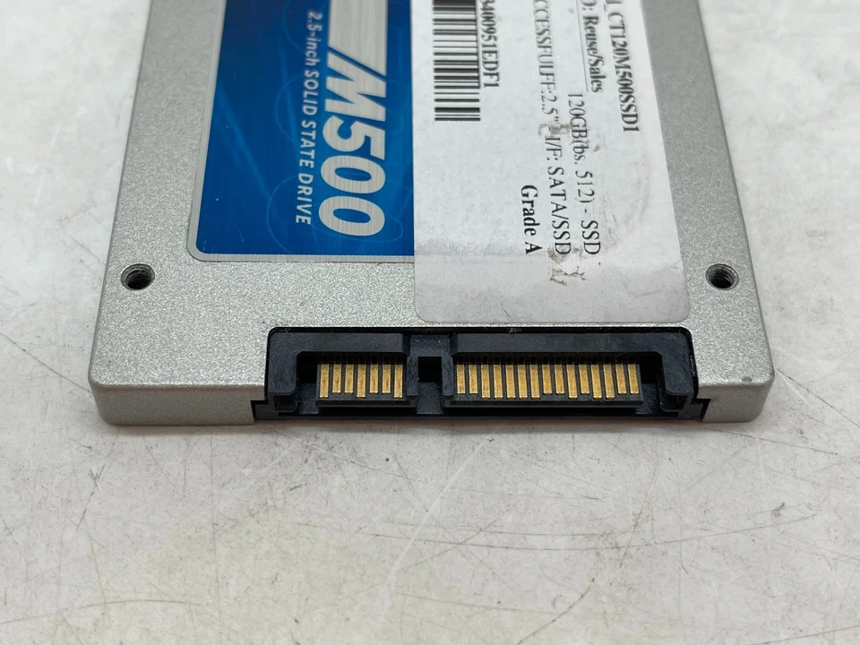 Crucial M500 CT120M500SSD1 120GB 2.5" SATA Internal SSD GRADE A FREE S/H - Image 3 of 4
