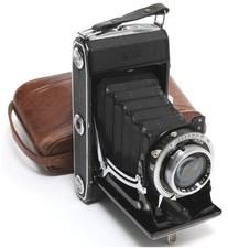  Zeiss Ikon Ikonta 521/2 folding camera 6x9cm w. Novar-Anastigmat 3.5/105mm len