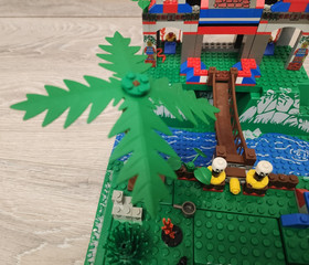 Lego 5986 Amazon Ancient Ruins Secret Jungle Temple INCOMPLETE NO MANUAL READ!!!