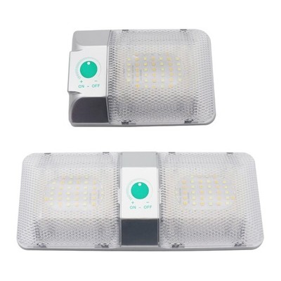 Car Reading Lights Three Color Dimming Lamp USB Rechargeable LED for Storage Box
