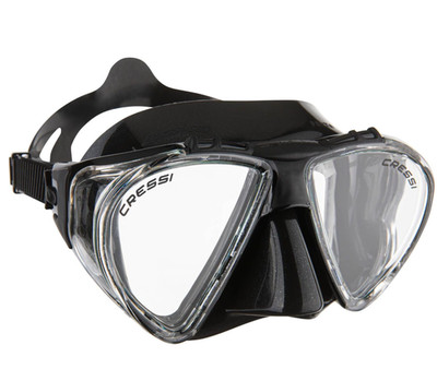 Cressi Penta+ Maske - Schwarz / Schwarz - Cressi Penta + Maske 