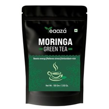 Thé vert Teaaza Moringa - feuilles de thé Moringa bio pour perdre du poids, 1...