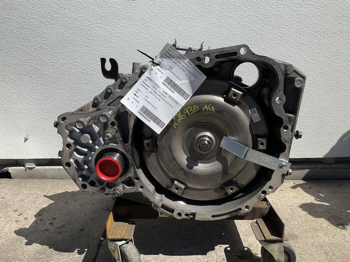 2015-2016 Lexus NX200T Transmission AT AWD w/Sport Package