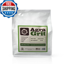 Agragrit Walnut Shell Media 35-60 Grit - Fine Crushedwalnut Shells For Blasting