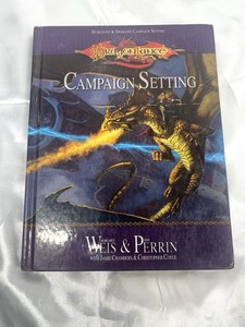 Dragonlance Campaign Setting Hardcover Book