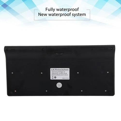 (Black) Intelligentes Kabelloses Tastatur Maus Set Für Büro