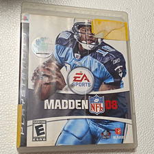 EA Sports Madden NFL 08 (Sony PlayStation 3, PS3, 2007) E, Online
