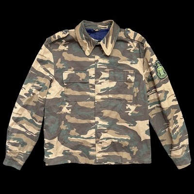 2000s Mongolian Border Protection Officer Camouflage Jacket Size Medium ...