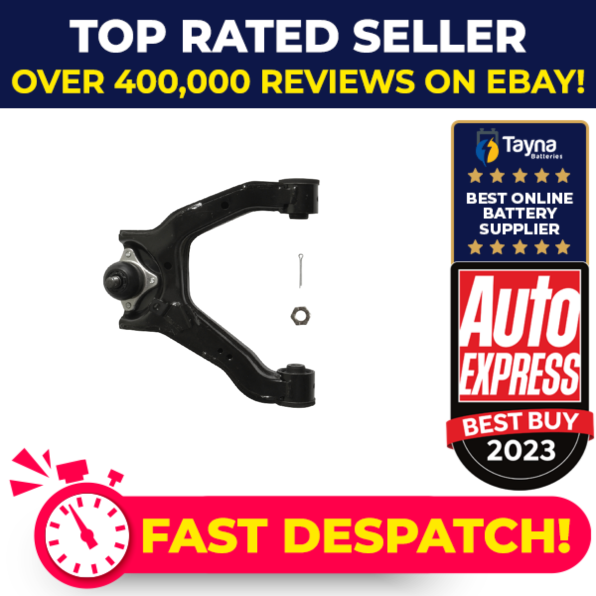 Wishbone / Suspension Arm fits MITSUBISHI PAJERO/SHOGUN Mk4 3.8 2013 on MR496793