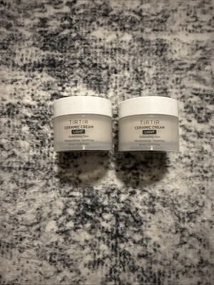 Lot of 2 TIRTIR Milk Rice Skin Ceramic Cream 15 ml BNWOB