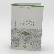 Hermes Un Jardin Sur Le Toit 0.06 oz 2 ml EDT Spray Mini Travel Sample Vial