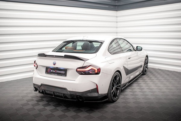 Maxton Design Diffusor Flaps V.2 Passend FüR Bmw 2 Coupe M-Paket G42 Schwarz Hoc-image