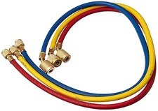 For Yellow Jacket 21983 Plus II Hose Standard 1/4" Flare Fittings-36"-3Pack/Set