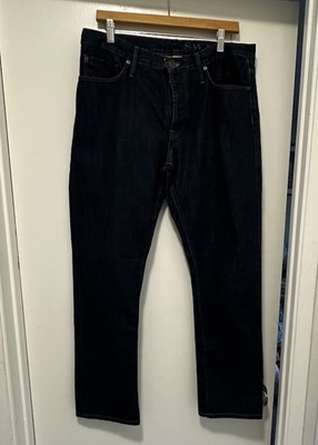 BURBERRY Brit Swaine Mens Size 32 X 32 Blue Denim VTG Slim Fit Jeans Pants