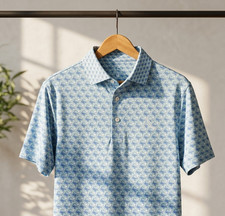 New Rhoback The Scorpion Stinger Men's Short Sleeve Performance Polo 126