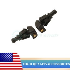 2x Windshield Wiper Washer Spray Jet Nozzle For 2004-2014 Ford F150