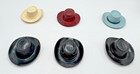 Lot of Six (6), 1950’s Hartland Cowboy Figure Hats — photo 5