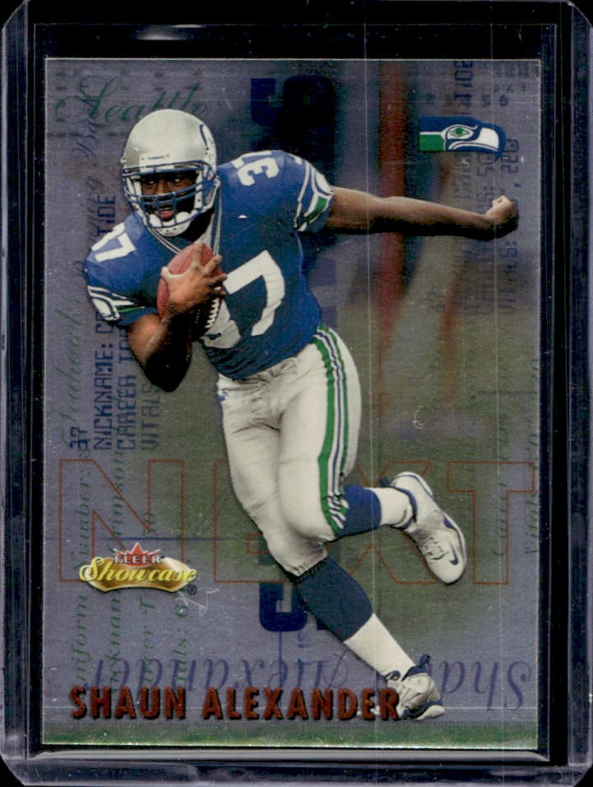Shaun Alexander Fleer Showcase Next #16 Next