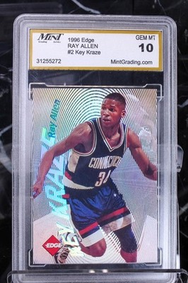 1996 Collector's Edge Key Kraze Ray Allen 2  BASKETBALL CARD MINT GRADING GEM 10