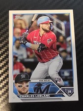 2023 Topps Series 2 - Charles Leblanc #446 (RC) Miami Marlins Rookie 