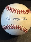 BASEBALL~SIGNED~JSA AUTH.~LEO DUROCHER (HOF) RAWLINGS N.L  OLB BASEBALL & CUBE~