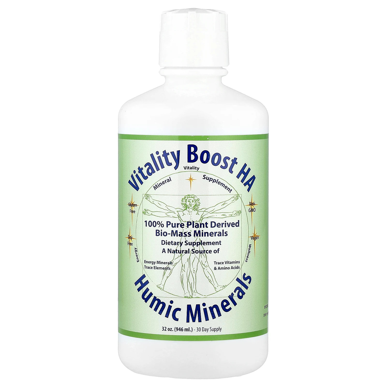 Vitality Boost HA, гуми минералы, 32 унции (946 мл)