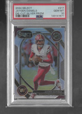 2024 Select Silver Prizm Die-Cut #217 Jayden Daniels ROOKIE CARD Club L ID:67283