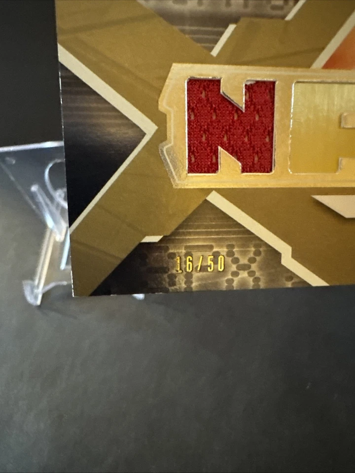 2008 SPx Rookie Winning Materials 16/50 #WM-HD Harry Douglas RC NM - Image 2 of 3