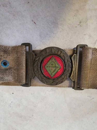 IDF Israel Army Uniform Size Small GADNA Youth Corps Belt A538 FREE SHIPPING - Picture 2 of 5
