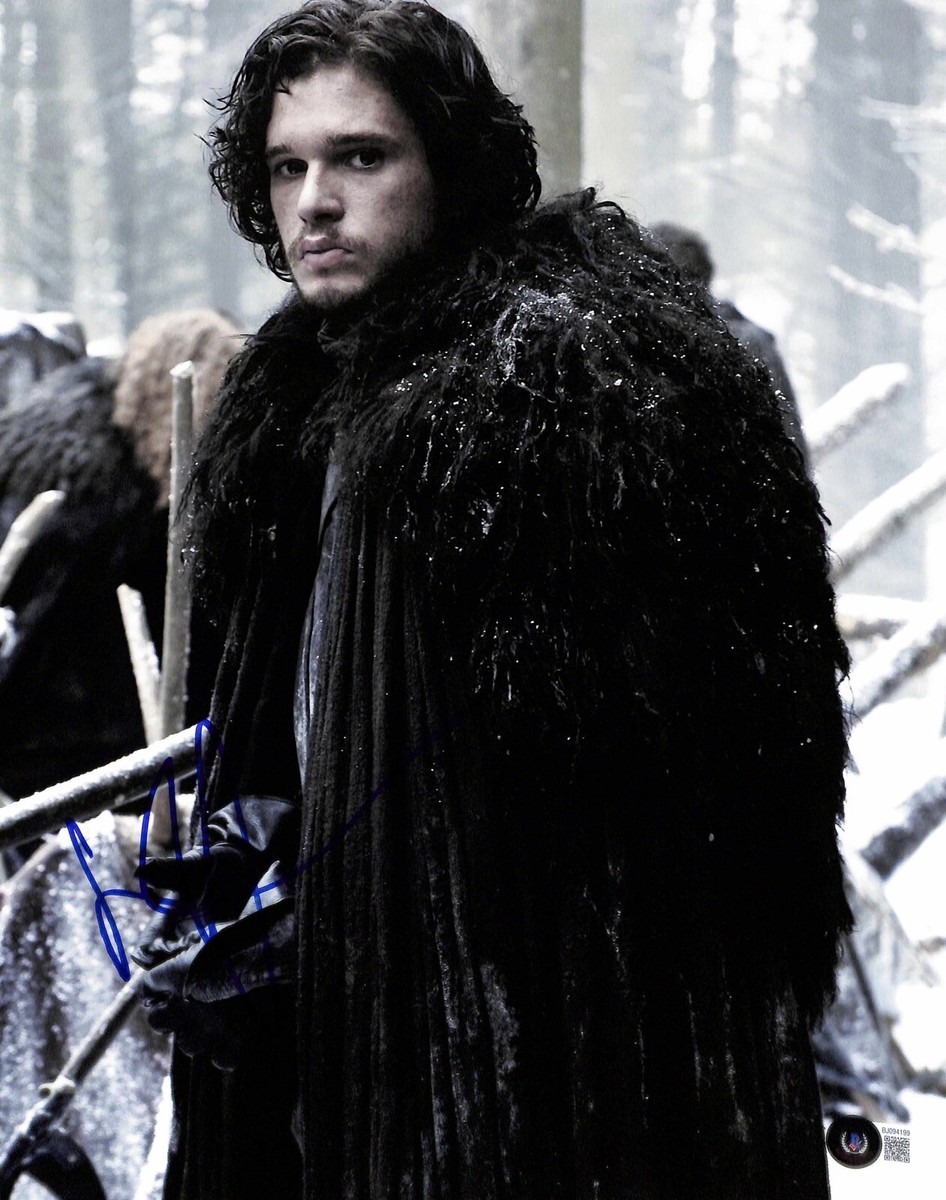 Game Of Thrones (GOT) Kit Harington “Jon Snow” Signed 11x14