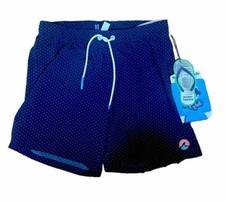 BROKEN THREADS Navy Blue W/Small White Dots Swim Trunks Men  s Size: M NWT