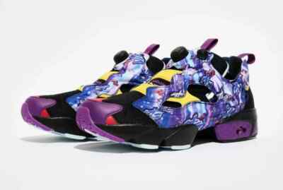 Reebok Jojo'S Bizarre Adventure INSTAPUMP FURY 94 Black/Purple New