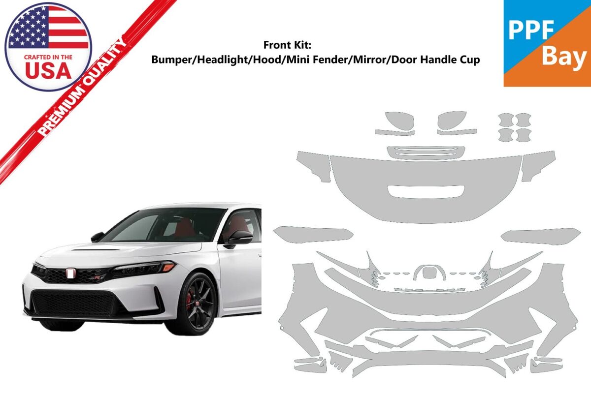 Full Hood & Fender + Mirror Kit | HONDA CIVIC HATCHBACK TYPE-R 2018 Full Hood & Fender + Mirror Kit | HONDA CIVIC HATCHBACK TYPE-R 2018