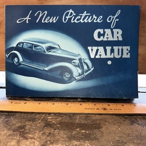 1935 Plymouth Sales Brochure Booklet Catalog Old Original