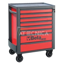 Carrello porta attrezzi Beta RSC24 8-R cassettiera rossa 8 tiretti