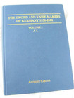 Sword and Knife Makers of Germany 1850-2000 Vol 1: A-L ~ Excellent Hardcover