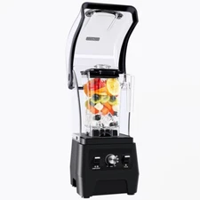 Professional Quiet Blender, Shakes/Smoothies, Quiet Shield Sound Enclosure, 56oz