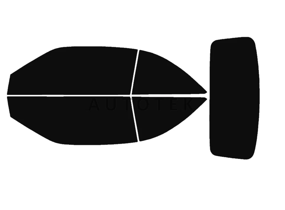 Precortado todos los lados + ventana trasera cualquier pantalla de tinte para Audi A4 convertible 2004-2009 Foto 3 de 4