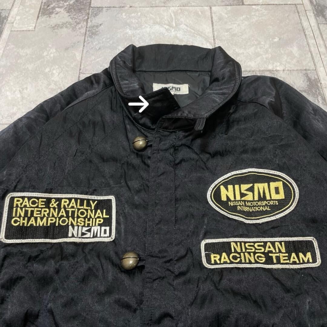 Rare NISMO Nissan genuine out of print old logo nylon jacket