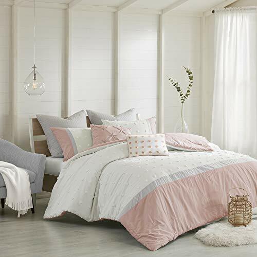 Urban Habitat Cotton Comforter Set-Tufts Pompom Design All Season Bedding Mat... Super specjalna cena