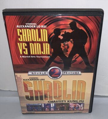 Shaolin Vs Ninja (1982)/ Shaolin Chastity Kung Fu (1981) DVD Double Feature