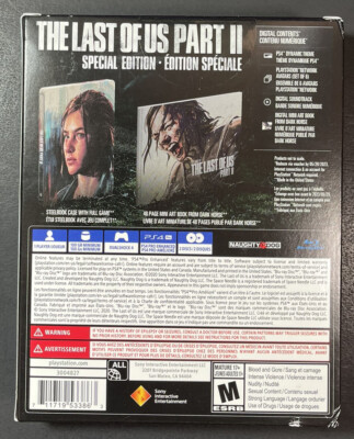 The Last of Us Part II [ Special Edition STEELBOOK ] (PS4) NEW | eBay