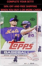 ⚾⚾ 2022 Topps Update #1-165 • YOU PICK SINGLES • Mix & Match