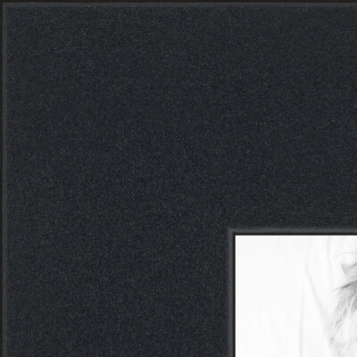 ArtToFrames Custom Picture Poster Frame Satin Black 2'' Wide